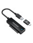 GrauGear G-2500-AC-10G - USB Type-A - SATA - Black - 6 Gbit/s - 27 mm - 230 mm
