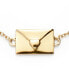 Gold-Tone LOVE Letter Charm Delicate Bracelet