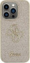 Guess Guess GUHCP15XHG4SGD iPhone 15 Pro Max 6.7" złoty/gold hardcase Glitter Script Big 4G