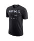 Фото #2 товара Men's Black Orlando Magic Just Do It T-shirt