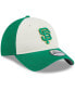 Фото #4 товара Men's White, Green San Francisco Giants 2024 St. Patrick's Day 9TWENTY Adjustable Hat