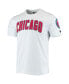 Men's White Chicago Cubs Team Logo T-shirt