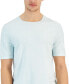 ფოტო #3 პროდუქტის Men's Tonal Wave Jacquard T-Shirt, Created for Macy's