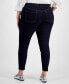 Фото #4 товара Plus Size Skinny-Leg Denim Jeans, Created for Macy's