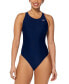 ფოტო #1 პროდუქტის Women's High-Neck Athletic One-Piece Swimsuit