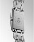 ფოტო #4 პროდუქტის Women's Swiss DolceVita Diamond (3/8 ct. t.w.) Stainless Steel Bracelet Watch 21x32mm L52550716