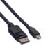 Фото #2 товара ROLINE 11.04.5635 - 2 m - DisplayPort - Mini DisplayPort - Male - Male - 2560 x 1600 pixels