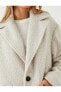 Фото #10 товара Кардиган Koton Grey Melange Long Coat