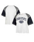 ფოტო #1 პროდუქტის Women's White Penn State Nittany Lions Serenity Gia Cropped T-shirt