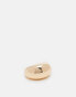 Фото #1 товара ASOS DESIGN ring with oversized bubble design in gold tone