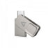 V7 VF364GTC - 64 GB - USB Type-A / USB Type-C - 3.2 Gen 1 (3.1 Gen 1) - 150 MB/s - Swivel - Silver