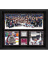 Colorado Avalanche 2022 Stanley Cup Champions Framed 20'' x 24'' 3-Photograph Collage with Game-Used Ice from the 2022 Stanley Cup Final - Limited Edition of 1000