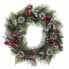 Фото #1 товара Рождественский венок Белый Красный Зеленый Натуральный PVC 40 cm