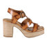 Фото #1 товара Diba True Angel Food Block Heels Womens Brown Dress Sandals 44220-213