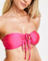 Фото #4 товара New Look multiway bandeau bikini top in pink