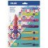 MILAN Blister Pack Zig ZaGr Scissors With 8 Interchangeable Blades