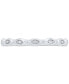 ფოტო #11 პროდუქტის Diamond Accent Three Row Ring in 10k White Gold