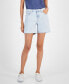 Women's Maddie Mid-Rise Denim Shorts Голубой, 26 - фото #1