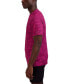 Men's Camo Printed Jersey Short Sleeve Rash Guard T-Shirt