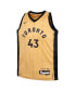 Big Boys Pascal Siakam Gold Toronto Raptors 2023/24 Swingman Replica Jersey - City Edition