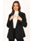 ფოტო #1 პროდუქტის Women's Lillian Button Front Blazer