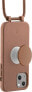 Just Elegance Etui JE PopGrip iPhone 14 6.1" brązowy/brown sugar 30143 (Just Elegance)