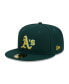 ფოტო #4 პროდუქტის Men's Green Oakland Athletics 2023 MLB Father's Day On-Field 59FIFTY Fitted Hat