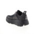 Фото #6 товара Hoka Bondi 6 1019269-BBLC Mens Black Canvas Lace Up Athletic Running Shoes