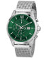 ფოტო #5 პროდუქტის Gc Executive Men's Swiss Chronograph Stainless Steel Mesh Bracelet Watch 44mm