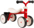 Smoby Rookie Balance Bike Red - Ideal Walker for Children from 12 Months, Walking Bike with Toy Basket, Retro Design for Boys and Girls