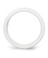 ფოტო #2 პროდუქტის Ceramic White Faceted Polished Wedding Band Ring