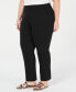 Фото #1 товара Plus Size Pull-On Pants