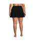 ფოტო #2 პროდუქტის Plus Size Chlorine Resistant High Waisted Tulip Hem Swim Skort Swim Bottoms