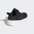 Детские кроссовки adidas Ozelle Running Lifestyle Elastic Lace with Top Strap Shoes (Черные)