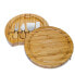 Фото #1 товара Аксессуары для приготовления пищи BlauKe® Круглая бамбуковая доска для сыра с набором ножей
