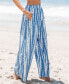 ფოტო #2 პროდუქტის Women's Geo Print Palazzo Pants