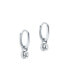 Фото #2 товара SINALAA: Crystal Huggie Earrings For Women