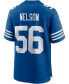 Фото #2 товара Men's Quenton Nelson Royal Indianapolis Colts Alternate Game Jersey