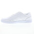 Reebok Club Memt Womens White Leather Lace Up Lifestyle Sneakers Shoes