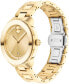 ფოტო #2 პროდუქტის Women's Bold Verso Swiss Quartz Ionic Plated Gold-Tone Steel Watch 38mm