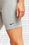 Фото #3 товара Шорты спортивные Nike Essential Pamuk Polyester выполнены в бело-сером цвете.