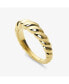 Gold Twist Ring - Rope Slim