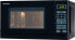 Фото #1 товара Микроволновая печь Sharp R-242 BKW 20 л 800 Вт кнопочная черная