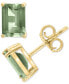 EFFY® Green Quartz (1-9/10 ct. t.w.) Stud Earrings in 14k Gold