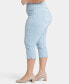 Фото #2 товара Plus Size Dakota Crop Pull-On Jeans