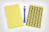 Фото #1 товара HellermannTyton Hellermann Tyton 598-92227 - Yellow - Rectangle - Removable - Cotton - -29 - 80 °C - 15 mm