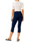 Фото #2 товара Women's Game Changing Tulip-Hem Denim Capri Leggings