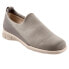 Фото #2 товара Trotters Ultima T2257-312 Womens Gray Wide Leather Lifestyle Sneakers Shoes