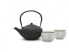Фото #1 товара Bredemeijer Group Bredemeijer Shanxi - Single teapot - 1000 ml - Black - Cast iron,Porcelain - Infuser filter - Stainless steel