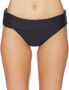 Next Women's 189869 Powerhouse Banded Black Bikini Bottom Swimwear Size S